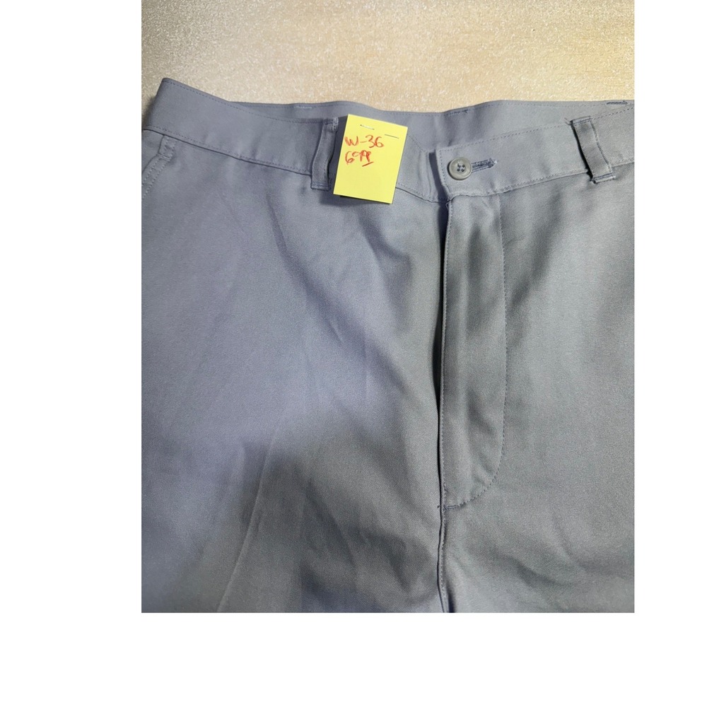 PGA Tour Mens Gray Golf Shorts Flat Front Size 36 Performance Athletic-2243